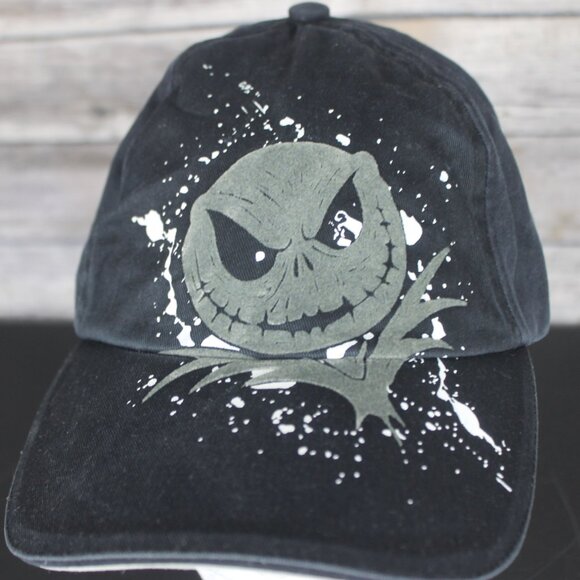 NMBC Nightmare Before Christmas Baseball Hat Cap Black Adjust Jack Skellington - Picture 5 of 8